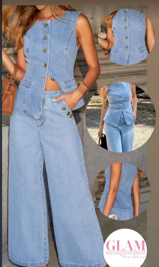Set denim no strech